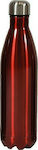 Sidirela Bottle Thermos Stainless Steel BPA Free Red 1lt E-3162