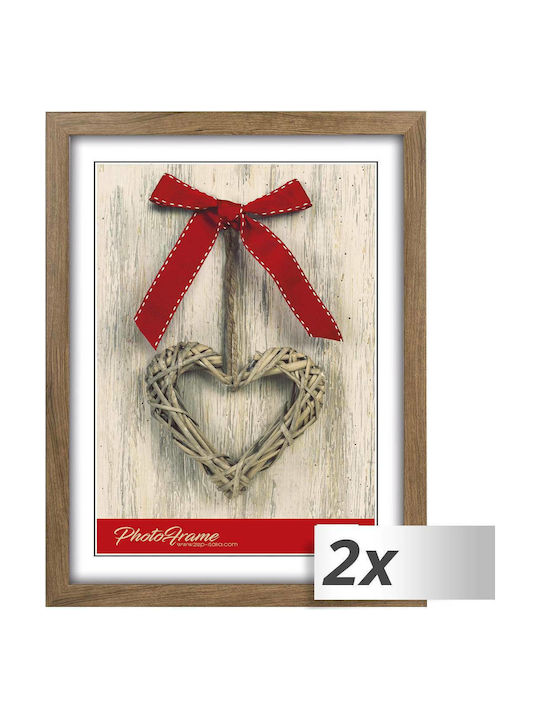 ZEP S/2 Wall Frame Wooden 13cmx18cm