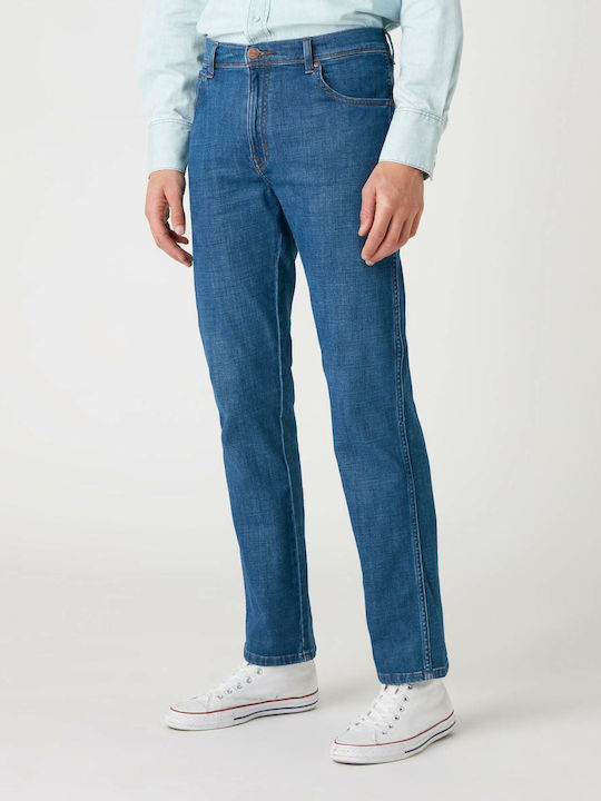 Wrangler Texas Men's Jeans Pants in Regular Fit Blue