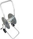 Hyundai Galvanized Metal Reel for 1/2" Hose Wheeled Watering Wind for Hose up to 30m