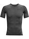 Under Armour Ανδρική Ισοθερμική Κοντομάνικη Μπλούζα Compression Γκρι