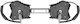 Menabo Bike Arms for Car Roof Rack Anti-theft Bicycle Holding Arm D Double 1pcs