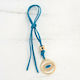 Parisis Christening Charm Necklace Turquoise 50 Pieces