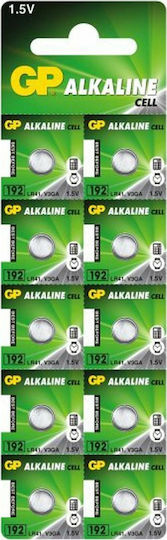 GP Batteries Ultra Plus V3GA Алкални Батерии За часовници LR41 1.5V 10бр