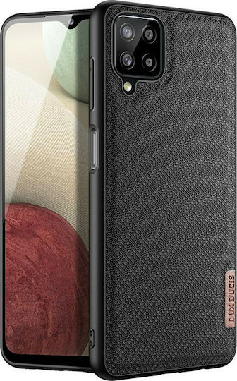 Dux Ducis Fino Задна корица Силикон Черен (Galaxy A12)