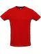 Sol's Sprint Werbe-T-Shirt in Rot Farbe