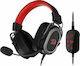 Redragon Helios H710 Over Ear Gaming Headset με σύνδεση USB Κόκκινο