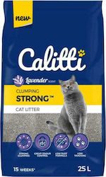 Calitti Strong Clumping Odour Control Cat Litter Lavender 25lt