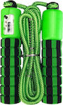 Hurtel Counter Meter Jump Rope Green 2.7m