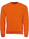 Sol's Spider Men's Long Sleeve Promotional Sweatshirt Orange