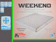 Camel Strom Weekend Single Orthopedic Mattress 85x185x15cm with Springs