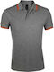 Sol's Pasadena Men's Short Sleeve Promotional Blouse Grey Melange