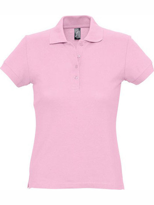 Sol's Passion Γυναικεία Διαφημιστική Μπλούζα Κοντομάνικη σε Ροζ Χρώμα