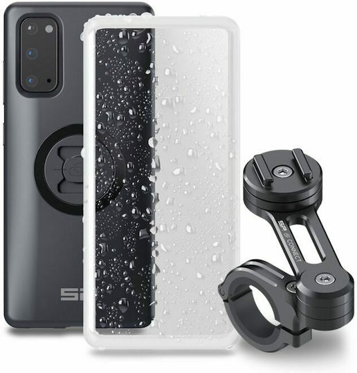 SP Connect Moto Bundle Θήκη Κινητού για Samsung Galaxy S20 με Βάση Στήριξης Μοτοσυκλέτας