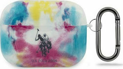 U.S. Polo Assn. Tie & Dye Hülle Silikon mit Haken in Mehrfarbig Farbe für Apple AirPods Pro