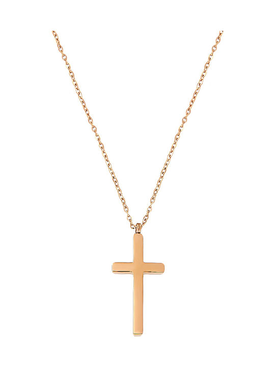 Cross necklace - ROSE GOLD ROSE GOLD necklace