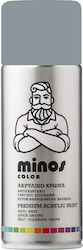 Minos Spray Sprühfarbe Grau 7011 400ml Minos Spray Sprühfarbe Grau 7011 400ml