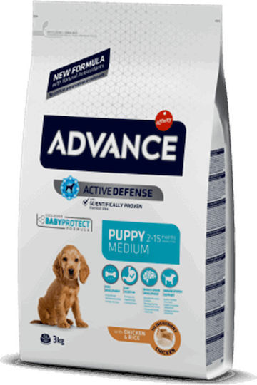 Affinity Advance Puppy Medium 12kg Ξηρά Τροφή για Κουτάβια Μεσαίων Φυλών με Κοτόπουλο και Ρύζι