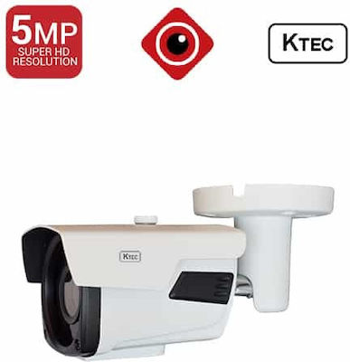 KTEC IP Κάμερα Παρακολούθησης 5MP Full HD+ Αδιάβροχη IP-E500