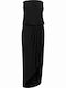 Urban Classics TB1508 Sommer Midi Kleid Schwarz