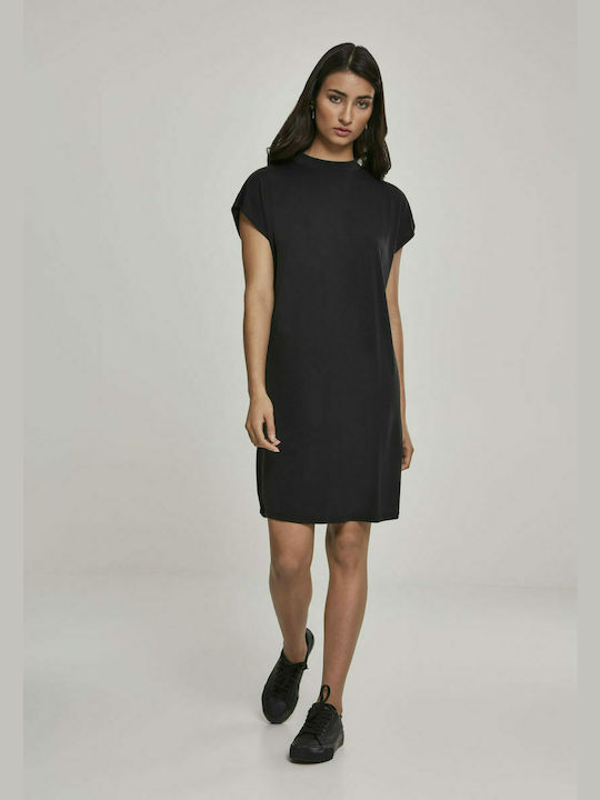 Urban Classics TB2598 Summer Mini T-Shirt Dress Black