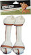 Pet Interest On The Go Rawhide Chews Knochen Knoten für Hunde Natürlich 20cm 2Stück