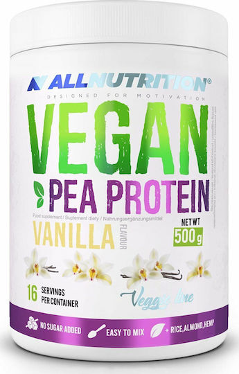 AllNutrition Vegan Pea Protein Lactose Free with Flavor Vanilla 500gr