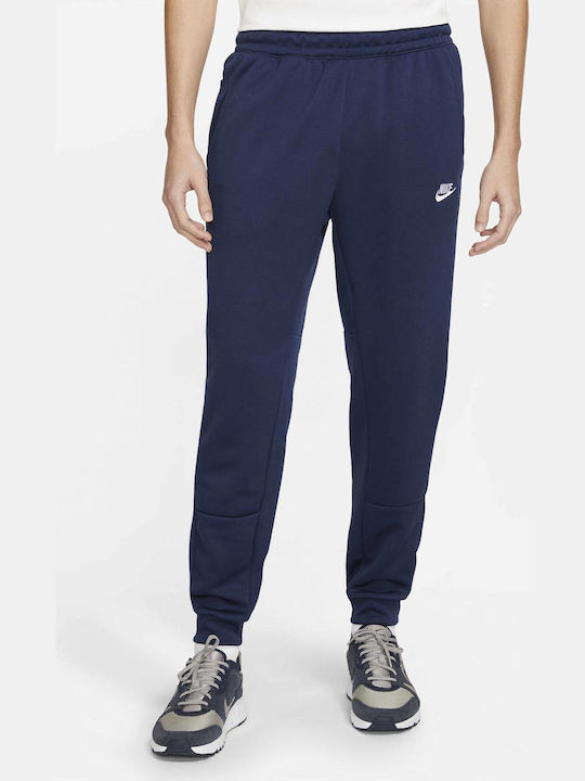 Nike Sportswear Tribute Παντελόνι Φόρμας με Λάστιχο Navy Μπλε