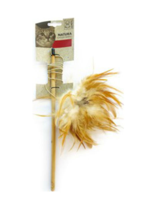 M-Pets Natura Feather Wand Jucărie pentru pisic...