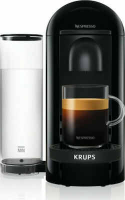 Krups Vertuo Plus Pod Coffee Machine for Capsules Vertuo Black