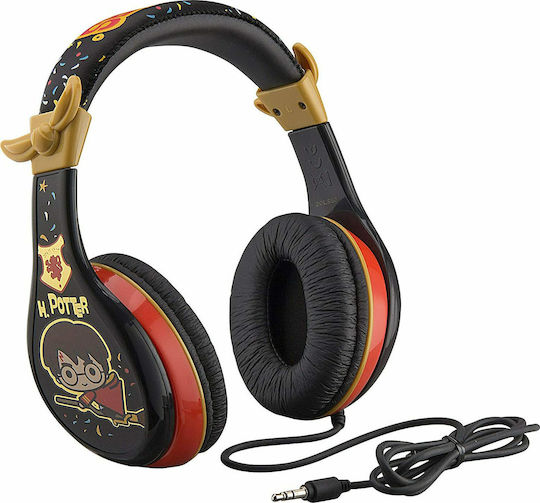 eKids Harry Potter Жични Over Ear Слушалки Черни