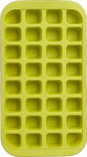 110928 Ice Tray Cube Silicone 32 Slots Green 110928