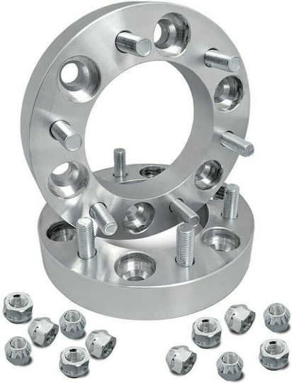 Simoni Racing Αποστάτες Τροχών Αυτοκινήτου για Toyota 25mm (6x139.7) για Toyota Land Cruiser 2τμχ