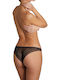 Women's Brazil Seamless with Lace Black