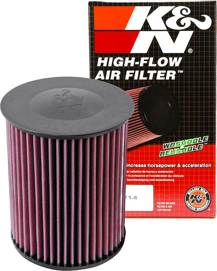 K&N Freeflow Air Filter 70x159mm for Volvo V40 / V70 Ford C-Max / Focus / Kuga / Transit Connect Mazda 3