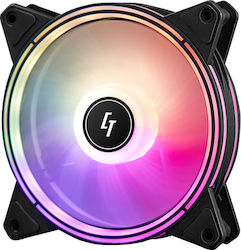 Chieftec NF-1225RGB Case Fan 120mm με Σύνδεση 3-Pin / 4-Pin PWM