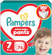 Pampers Windelhosen Pants Nr. 7 für 17+kg 74cm