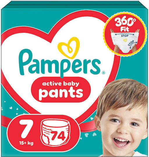 Pampers Windelhosen Pants Nr. 7 für 17+kg 74cm
