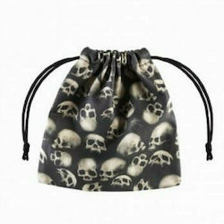 Q Workshop Skulls Dice Pouch Dice Bag
