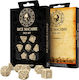 Q Workshop Dungeons & Dragons Dice Macabre Dice Set Dice 7τμχ