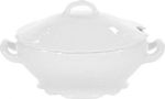 Porcelain Soup tureen "Rococo White" - 2700ml