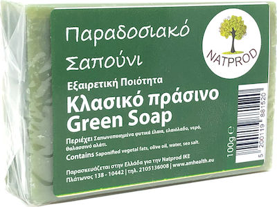 Natprod Green Soap Παραδοσιακό Σαπούνι 100gr