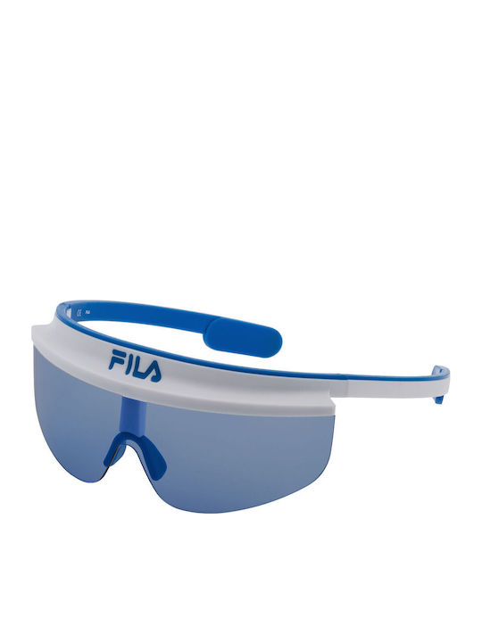 FILA Unisex Sunglasses with White Plastic Frame...