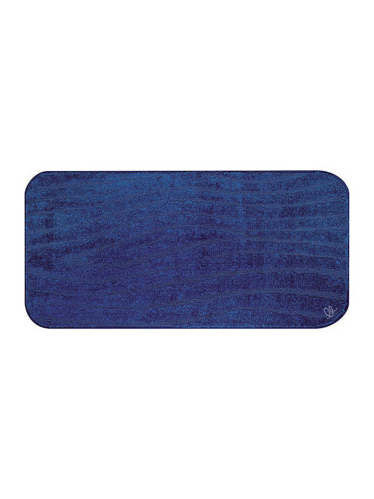 Sdim Bath Mat Microfiber Tropic Blue 50x100cm