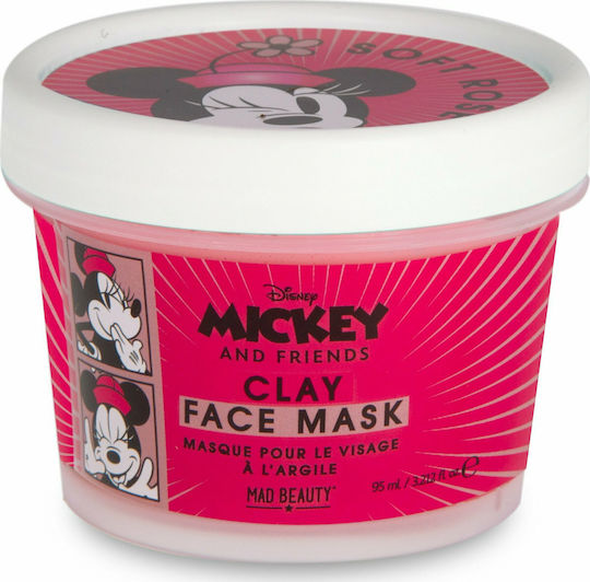 Mad Beauty Minnie Mouse Soft Rose Face Moisturizing Mask 95ml