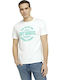 Tom Tailor Men's Short Sleeve T-shirt White 1026193-10332