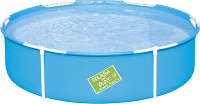 Bestway My First Frame Children's Pool PVC with Metallic Frame 152x152x38cm