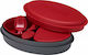 Primus Meal Set Σετ Φαγητού για Camping Σετ Φαγητού Κόκκινο 1000ml