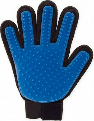 True Touch Dog Glove for Hair Removal Μπλε