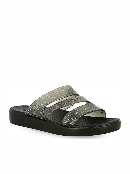 Parex Women's Flip Flops Black